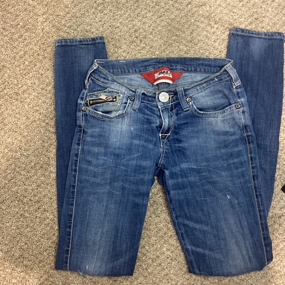 Vintage Low Rise Skinny Jeans - Picture 2 of 2